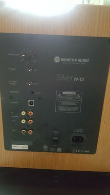 monitor audio subwoofer w12